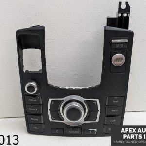 OEM 2008-2010 Audi A8 4.2L Shifter Center Console GPS Info Media Panel