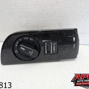 OEM 2016 Dodge Durango 3.6L HEADLIGHT DIMMER LIGHT CONTROL SWITCH BEZEL TRIM