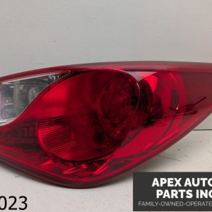 OEM 2013 Hyundai Sonata 2.4L Right Passenger Side Halogen Outer Tail Lamp