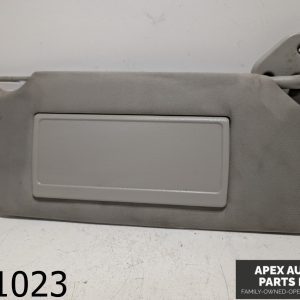 OEM 2006 Hummer H3 3.5L Tan Passenger RH Cloth Sun Visor Shade