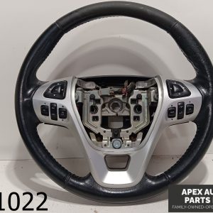 OEM 2011-2015 Ford Explorer 3.5L Steering Wheel Black