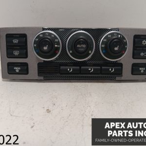 OEM 2005 Range Rover 4.4L A/C Heater Climate Control