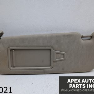 OEM 2011-2013 Kia Optima Left Driver Side Sun Visor Sunvisor Cloth Mirror