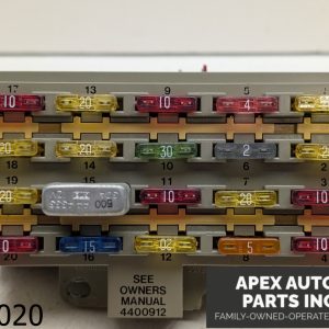 OEM 1991 Chrysler Imperial 3.8L FUSE BOX UNDER DASH
