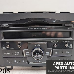 OEM 2010 Honda CRV 2.4L  Radio Stereo MP3 AUX 6 Disc CD Changer
