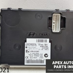 OEM 2011-2013 Kia Optima 2.4L LOCKING KEYLESS ENTRY MODULE