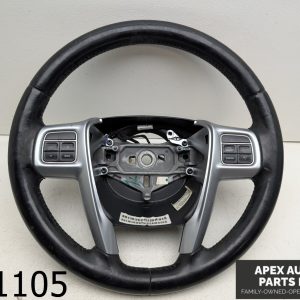 OEM 2011 Chrysler Town & Country 3.6L Steering Wheel w/ Controls Leather