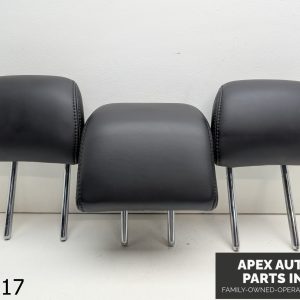 OEM 2013-2016 Lincoln MKZ Hybrid REAR LEFT CENTER RIGHT SEAT HEADRESTS LEATHER