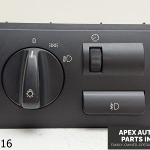 OEM 2000-2003 BMW X5 4.4L Headlight Switch W/Dashboard Dimmer