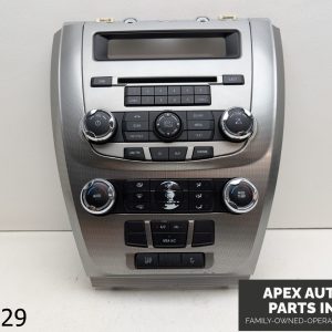 OEM 2010-2012 Ford Fusion Climate Control Radio CD Stereo Faceplate Bezel Trim