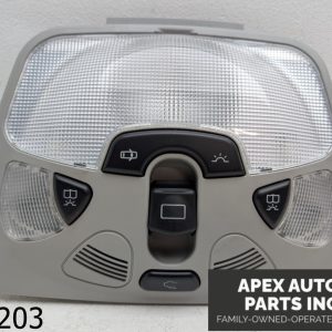 OEM 2005 Mercedes C240 2.6L Overhead Console Beige