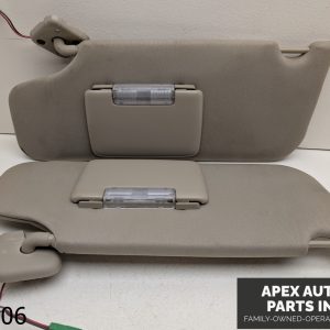 OEM 2010-2012 Ford Taurus 3.5L LIGHTED SUN VISOR SUNVISOR SET DRIVER PASSENGER