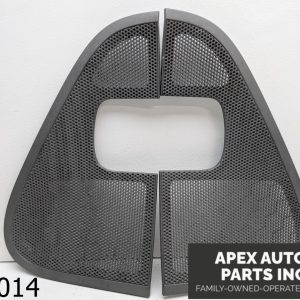 OEM 2006-2008 Ford F-150 5.4L front door speaker grille cover bezel PAIR grill