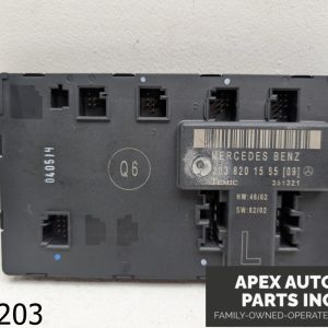 OEM 2005 Mercedes C240 2.6L Left Front Door Control Module