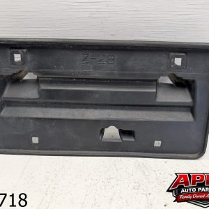 OEM 1990 Chevrolet Camaro 5.0L  Front License Plate Mount Plastic Bracket