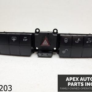 OEM 2005 Mercedes C240 2.6L Center Console Switch Hazard Heated Seat Lock