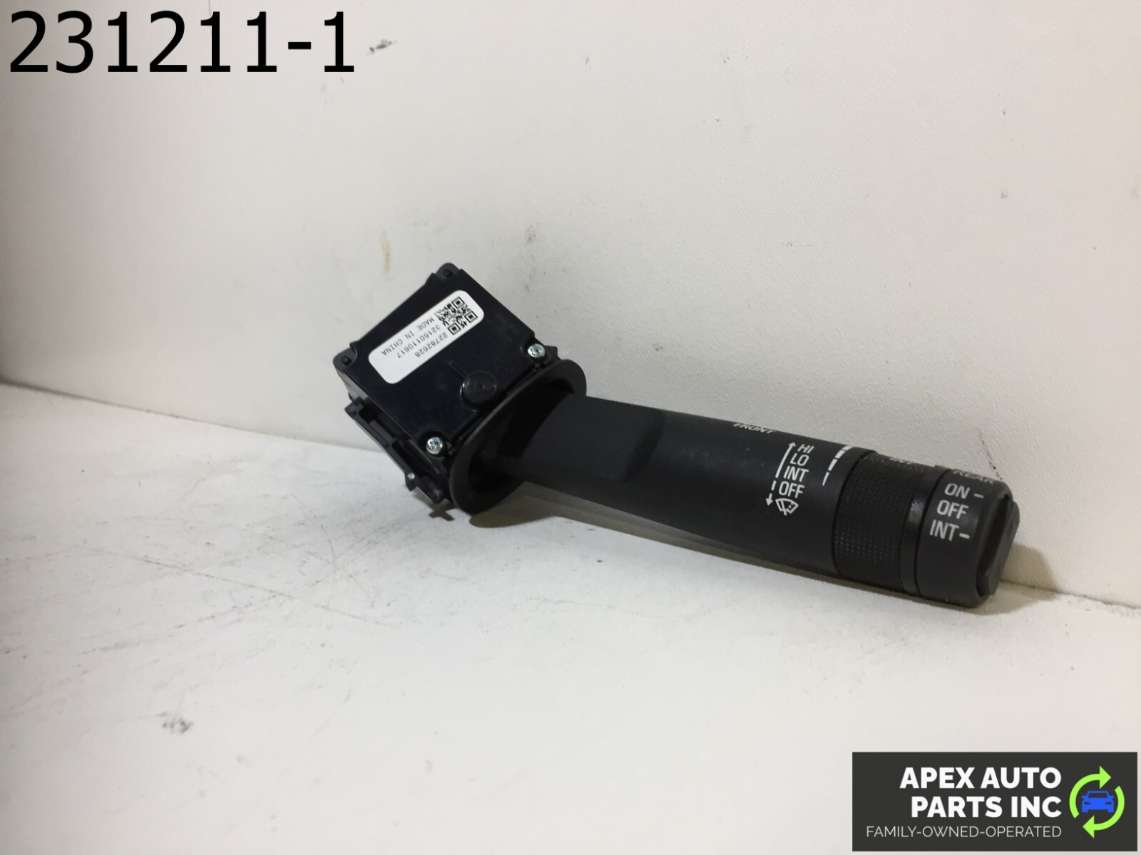 OEM GMC Terrain 2014 WINDSHIELD WIPER CONTROL SWITCH MULTIFUNCTION LEVER - Image 3