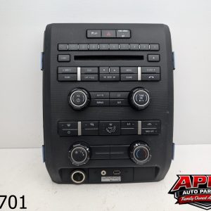 OEM 2012 Ford F-150 3.5L Stereo AC Climate Control Switch Face Plate Bezel