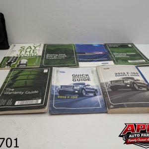 OEM 2012 Ford F-150 3.5L OWNERS MANUAL Warranty Navigation Supplement