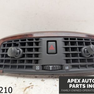 OEM 2006 Cadillac CTS 3.6L CENTER A/C HEATER AIR VENT HAZARD SWITCH