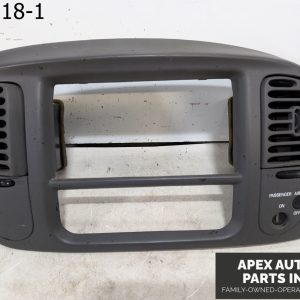OEM 2002 Ford F-150 5.4L Radio Dash Center Bezel Vent BLACK