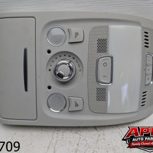 OEM 2009 Audi A4 2.0L Overhead Roof Console Dome Light Homelink Storage