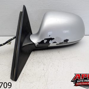 OEM 2009 Audi A4 2.0L Left Driver Side Gray Door Mirror Power