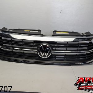 OEM 2023 Volkswagen Jetta 1.5L Grille Upper Black Surround Molding