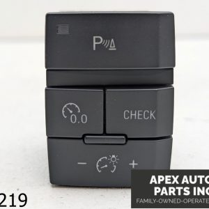 OEM 2012 Audi Q7 3.0L PARKING SENSOR CRUISE CONTROL SWITCH BUTTON