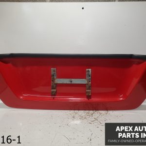 OEM 2006-2010 Volvo C70 2.5L REAR TRUNK LID SHELL LICENSE PLATE PANEL TRIM RED