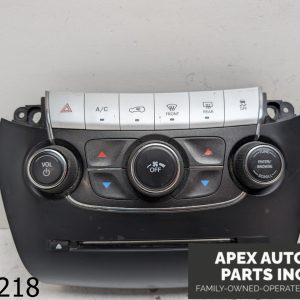 OEM 2018 Dodge Journey 2.4L AC Climate Control 4.3 Screen