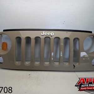 OEM 2016 Jeep Wrangler JK 3.6L Front Grille w/grille inserts Front