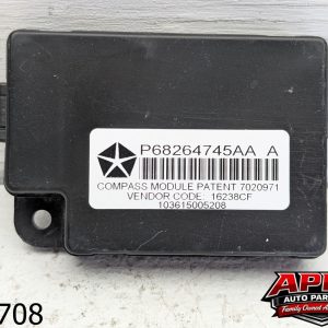 OEM 2016 Jeep Wrangler JK 3.6L compass control module