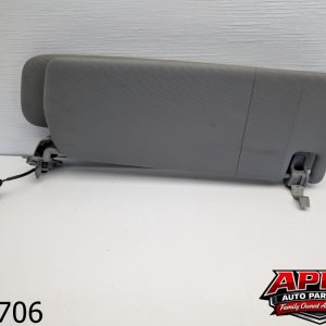 OEM 2006 Volkswagen Touareg 3.2L LEFT DRIVER SUN VISOR GRAY 7L6857551AE