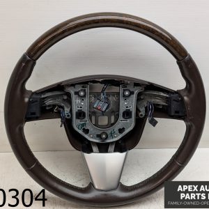 OEM 2011 Cadillac SRX 3.0L Leather Wood Heated Steering Wheel w/Cruise Control
