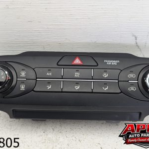 OEM 2019 Kia Sorento 2.4L AC Heater Temperature Control Unit Manual