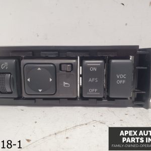 OEM 2008-2010 Infiniti M35 3.5L SIDE MIRROR LIGHT DIMMER AFS VDC ON OFF SWITCH