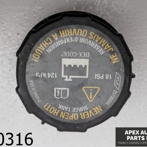 OEM 2010 Cadillac DTS 4.6L Radiator Coolant Cap