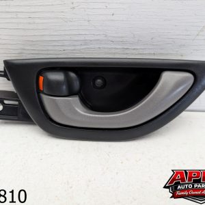 OEM 2009 Honda Fit 1.5L Left Interior Door Handle, gray