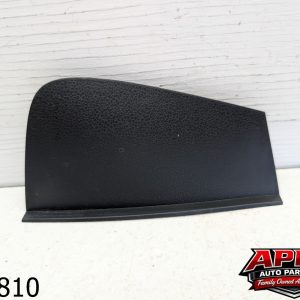 OEM 2009 Honda Fit 1.5L LEFT DRIVER SIDE DASH END CAP ACCESS COVER TRIM BLACK