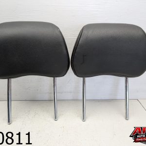 OEM 2005 Nissan 350Z 3.5L Left Right Headrest BLACK Set