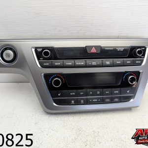OEM 2015 Hyundai Sonata 2.4L Climate Control Radio Hazard Ignition Start Switch