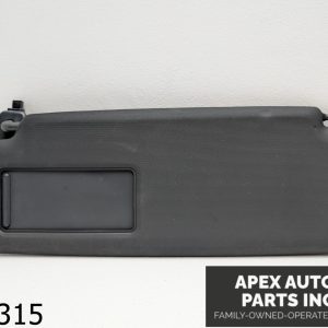 OEM 2016 Volkswagen Tiguan 2.0L Sun Visor Driver Left Side Gray