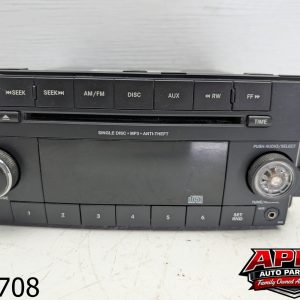 OEM 2016 Jeep Wrangler JK 3.6L CD player Sirius XM U Connect