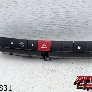 OEM 2014 Fiat 500L 1.4L Panel Hazard, Lock, Menu Switches