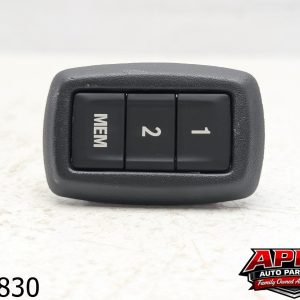 OEM 2011 Cadillac SRX 3.0L Front Seat Adjuster Memory Switch