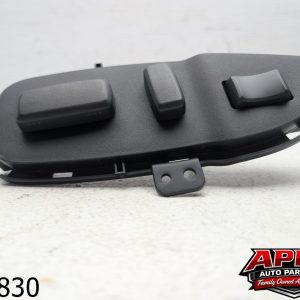 OEM 2011 Cadillac SRX 3.0L Passenger Side Right Front Seat Control Switch Trim