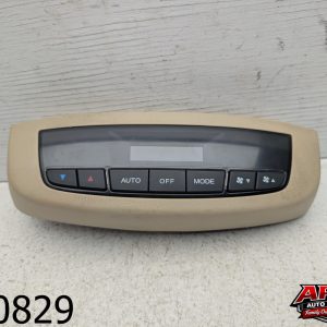 OEM 2009 Acura MDX 3.7L Rear Heater Ac Climate Control