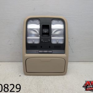 OEM 2009 Acura MDX 3.7L Overhead Console Gray Dome Light Lamp Sunroof Switch