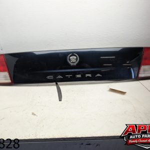 OEM 2001 Cadillac Catera 3.0L trunk deck lid center finish trim panel reflector